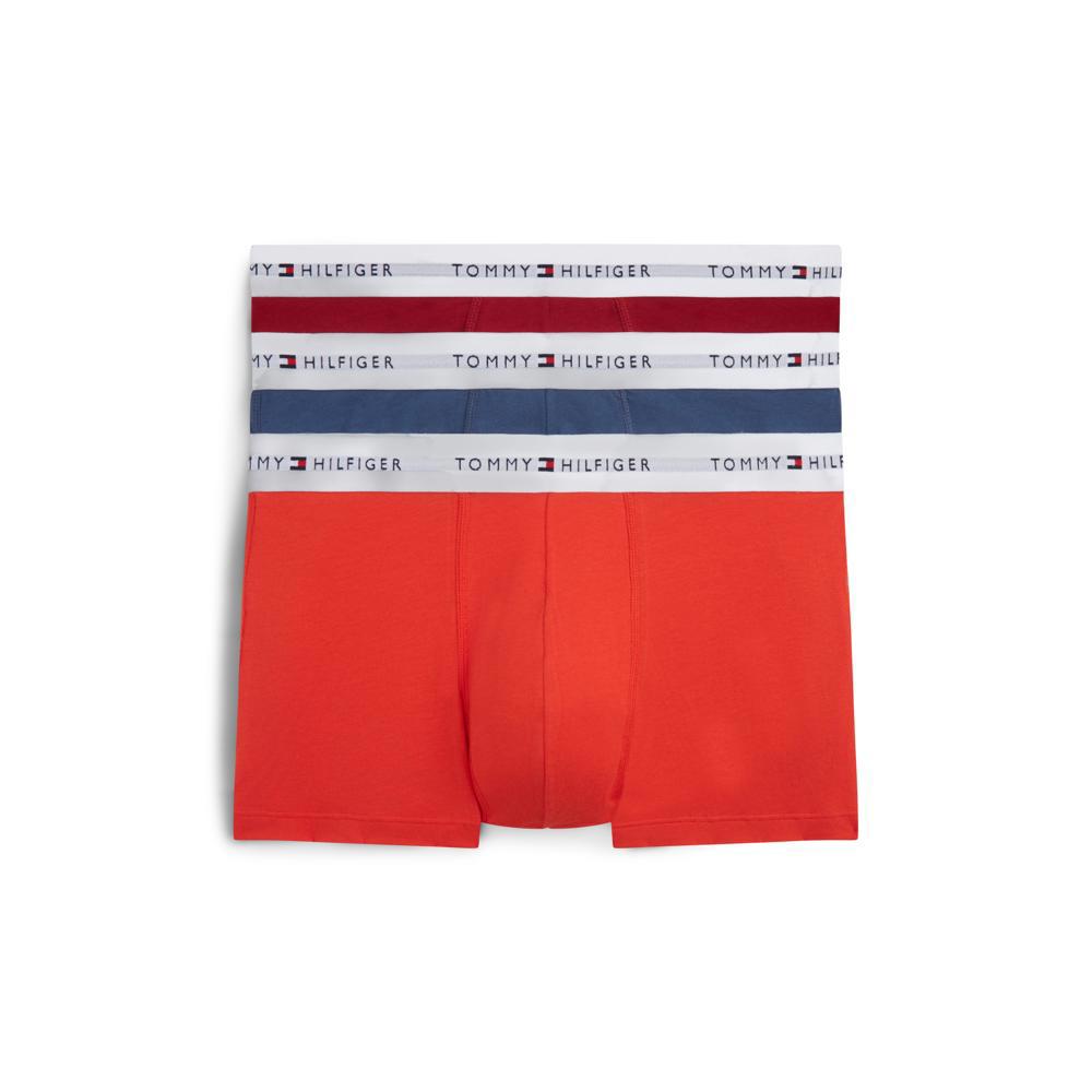 Tommy Hilfiger 3-Pack Signature Repeat Logo Waistband Trunks